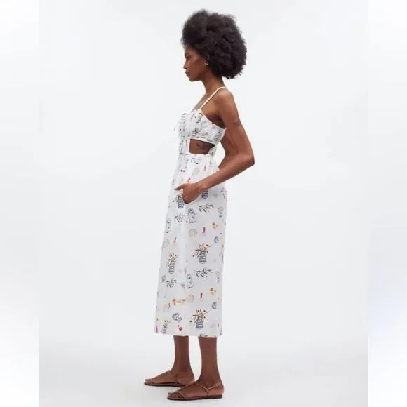 Madewell Dress 8 Lisa Says Gah White - Picture 3 of 11